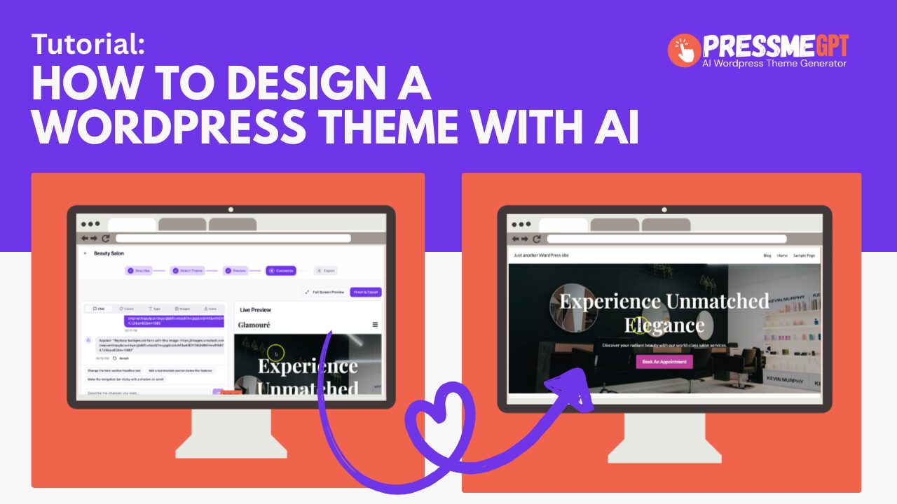 How to Design a WordPress Theme with Nothing but AI