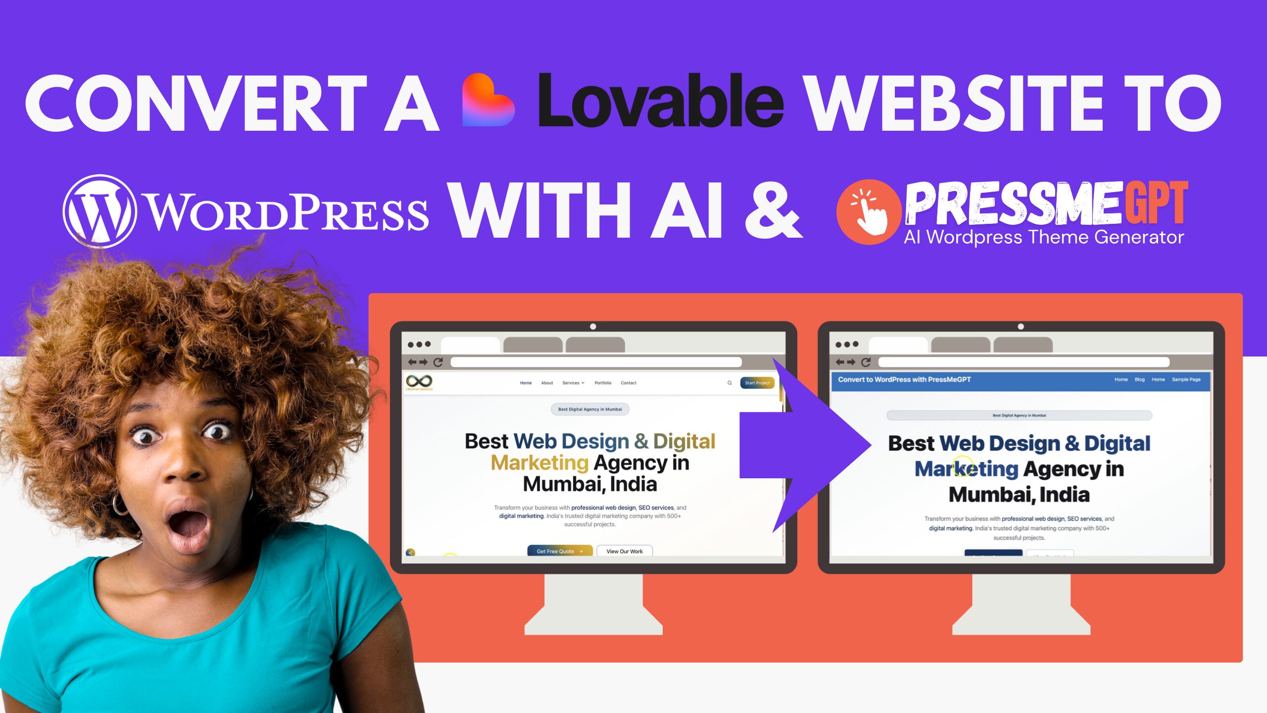 Convert a Lovable Website Design to WordPress the Easy Way
