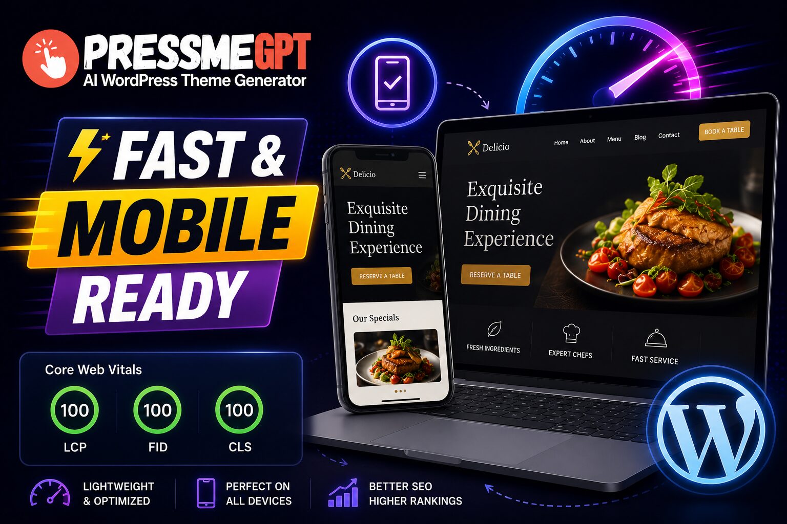 How to Make Your AI-Generated WordPress Theme Mobile-Responsive & Fast (Core Web Vitals Guide)
