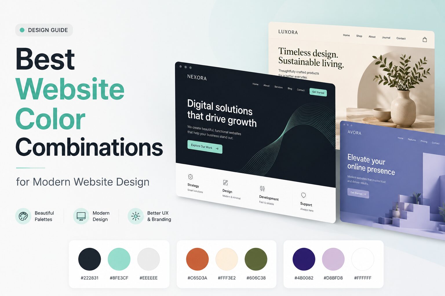 10 Best Website Color Combinations for Modern Website Design