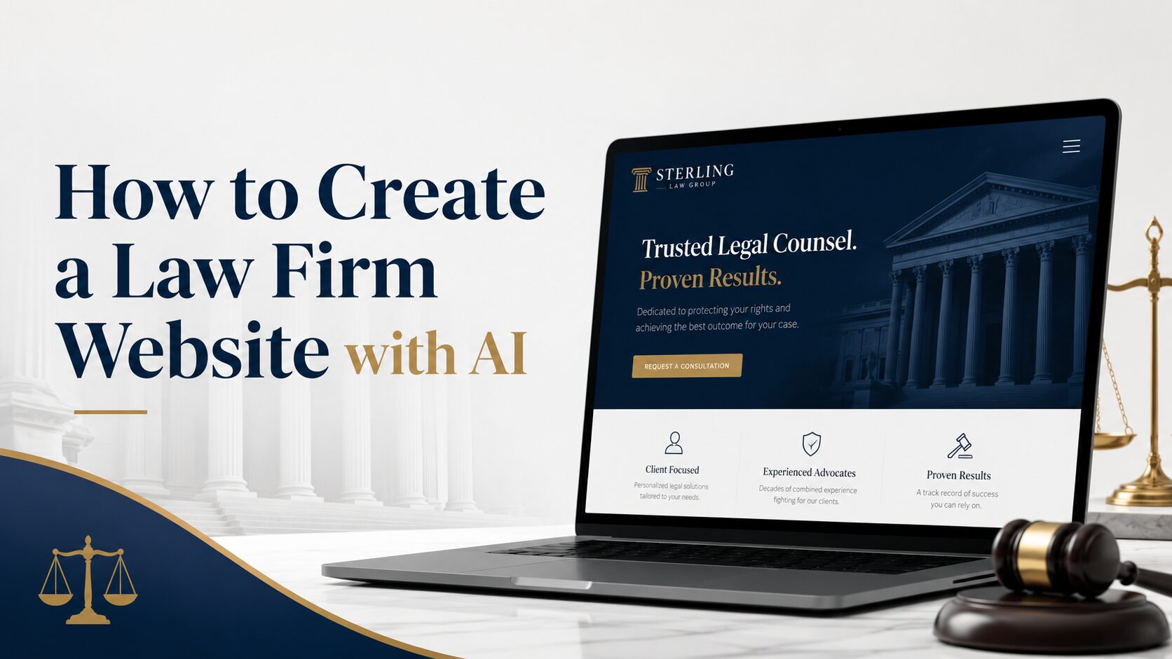 How to Create a Law Firm Website with AI (WordPress Theme)