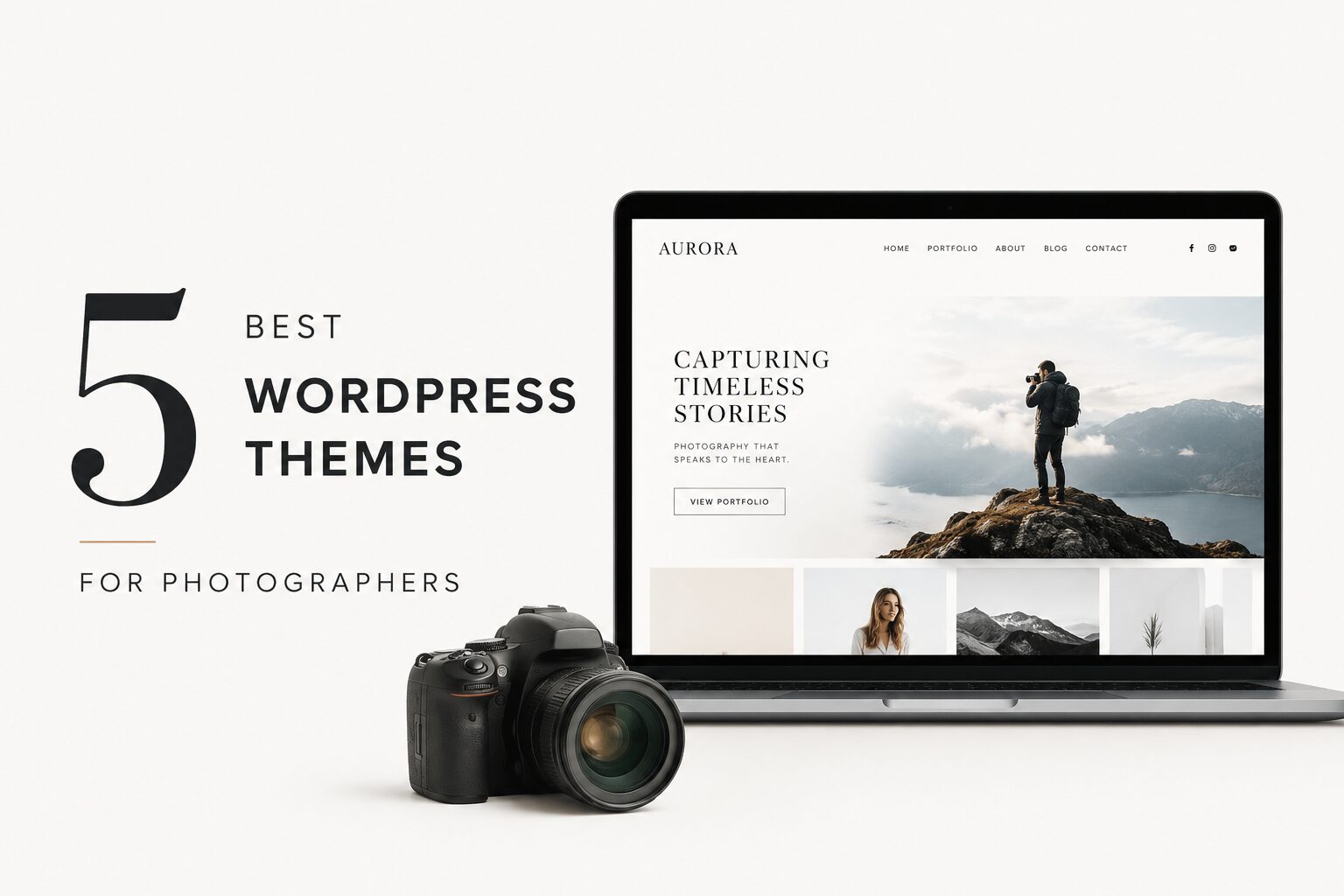 5 Best WordPress Themes for Photographers