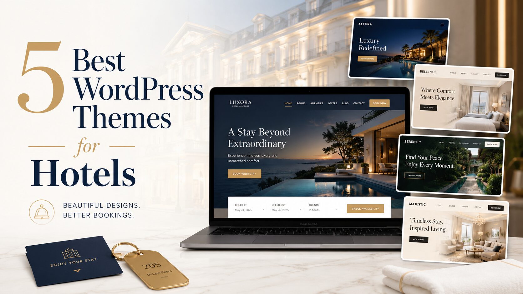 5 Best WordPress Themes for Hotels