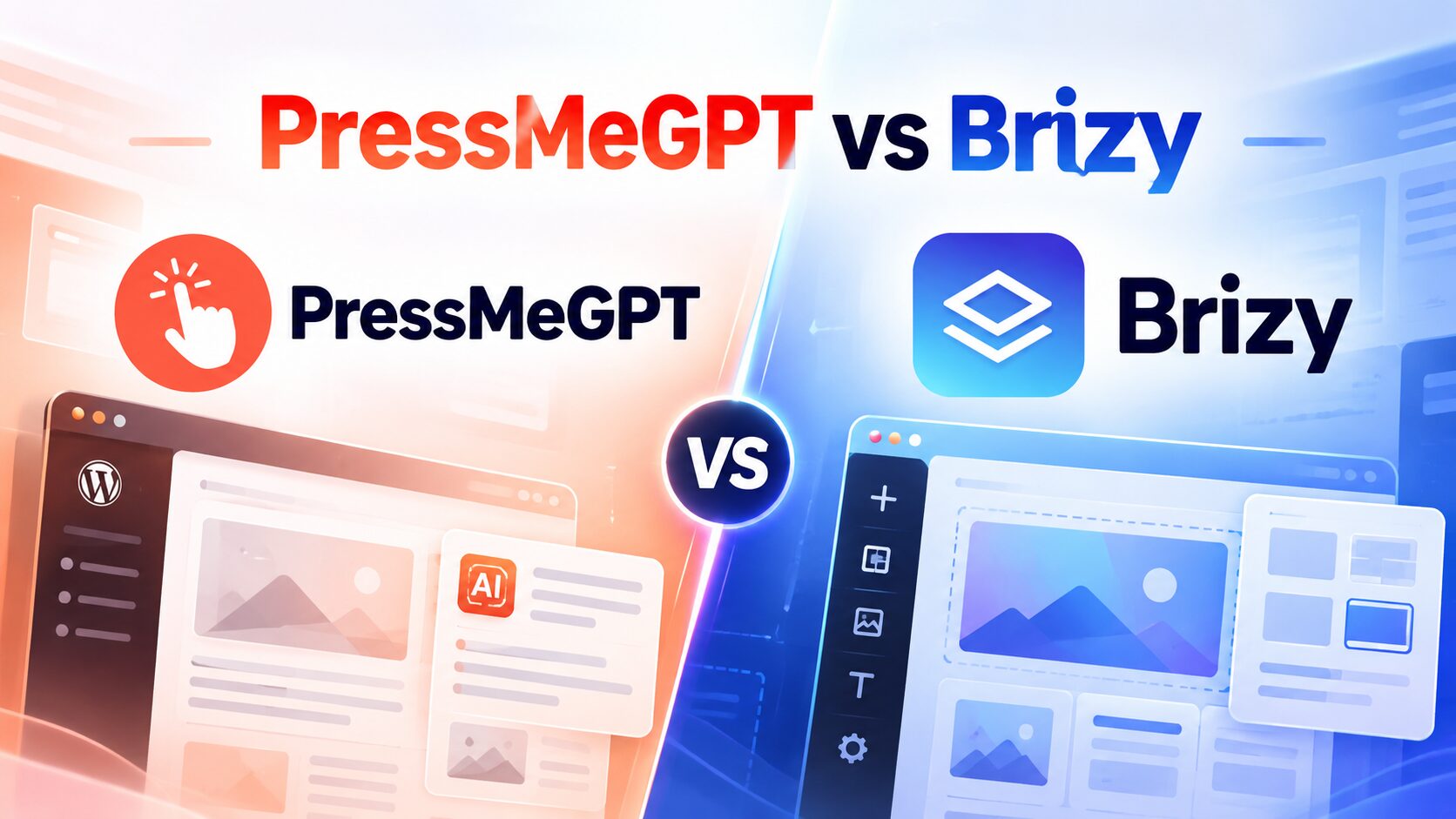 PressMeGPT vs Brizy: Which AI WordPress Theme Generator Is Better?